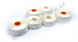 Předvinuté spodní vyšívací nitě BOBBINS bez cívky