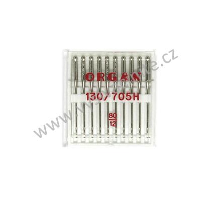 JEHLY 130/705H, ORGAN STANDART síla 80- 10ks