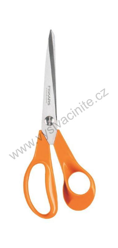 Profesionální nůžky Fiskars, délka 25 cm, oranžové